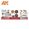 AK Interactive AK11670 3G STANDARD TOOLS ALL ERAS 3x17 ml